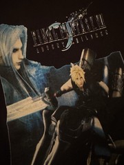 VTG Final Fantasy 7 Shirt Video Game Promo Cloud Sephiroth Advent Children RARE