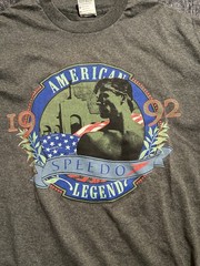 Vintage 1992 Speedo American Legend Swimmer Shirt SIZE XL MADE IN USA