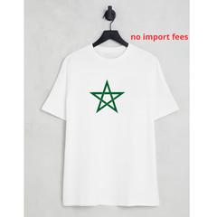 Morocco Flag T-Shirt – Comfortable & Stylish National Flag Tee for Men & Women