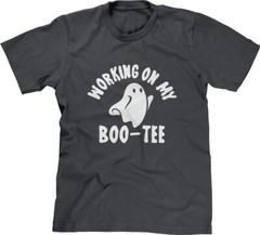 Boo-Tee Trick or Treat Halloween Costume Party Funny Humorous Ghosts Mens Tee