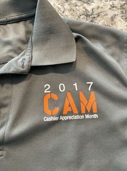 2017 Home Depot Cam & Friends Cashier Appreciation Team Polo Shirt Size Medium