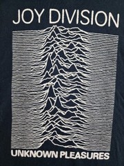 Joy Division Shirt Mens Large Unknown Pleasures Black Band Tee