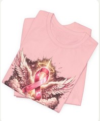 Faith Over Fear Stronger Than Cancer Awareness Unisex T-Shirt | Inspirational