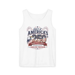America 250th Anniversary July 4th Patriotic Tank Top