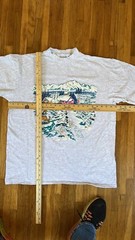 Vintage 90’s Oneita Winter Snow Scene Single Stitch Tee.🔥