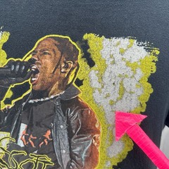 Travis Scott Mens Medium Shirt Utopia The Circus Maximus Tour 2023 Black Graphic
