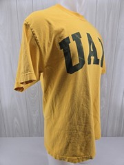 UAB Blazers Birmingham Yellow T SHIRT Large Alabama University