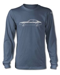 Ford Capri MK II Coupe T-Shirt – Long Sleeves – Side View