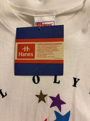 1996 Atlanta Centennial Olympic Games White T-Shirt Single Stitch Size L w/ Tag