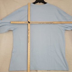 CARHARTT Shirt Mens 2XL XXL BLUE ORANGE WORK WEAR Long Sleeve PULLOVER NWT