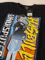 UFC Men’s T-Shirt Size 2XL Black Hasbulla Mania Crewneck Short Sleeve Cotton