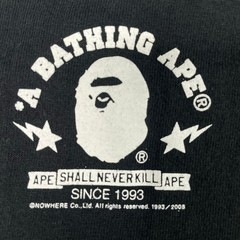2008 BAPE Baby Milo Grill Tee – Size M