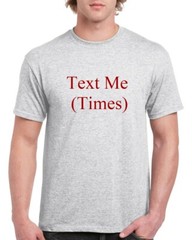 Custom TEXT/LOGO/PHOTO T-Shirt, Youth/Adult/Big Sizes to 6X, Many Colors!