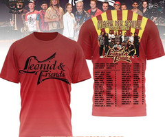 Leonid & Friends Make Me Smile Tour 2026 AOP 3D T-Shirt