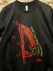 Low End Theory t-shirt – classic 90s hip hop album cover art – tribe
