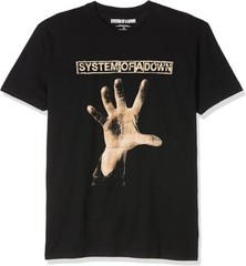 System of a Down Mens T-shirt – SOAD Self Titled Hand New – Band Tees
