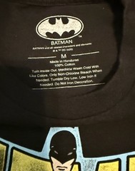 Batman vintage logo tees Black medium tee short Sleeve