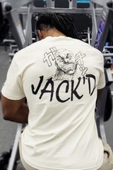 Jack’d Gym Shirt Baki Shirt Gym Tee Jack Hanma Pump Cover Men’s Gym Anime Shirt