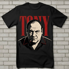 TONY SOPRANO CUSTOM DESIGN – T-Shirt Size S-5XL