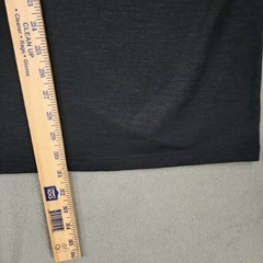 Teton Gravity Research Shirt sz XXL Mens Black Logo Base Layer Performance Wool
