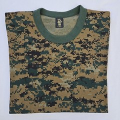 Vintage Tee Swing Digital Camo T Shirt S/M 18.5×29.5 Single Stitch USA Ringer