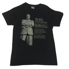 Vintage Martin Luther King Jr. T-Shirt Men’s Small Black History MLK Day 60s USA