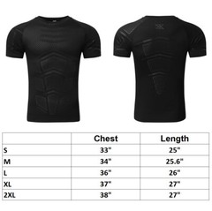 Men’s Compression Athletic Fitness Shirt Base Layer Tops Sports Gym Tight Dry