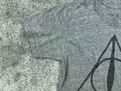 Deathly Hallows Shirt Mens Large Gray Harry Potter Tee Graphic Book Movie Magic
