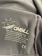 O’Neill Basic Skins Rash Guard Shirt Men’s Sz XL 50+ Ultraviolet Protection Blue