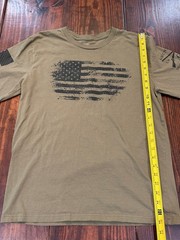 Grunt Style Men’s Long Sleeve Army Green Tshirt – This We’ll Defend – L