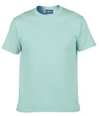 Fabrik Pure Cotton Crew Neck Plain Tee Shirt for Men in 6 Colours, 2XL-8XL