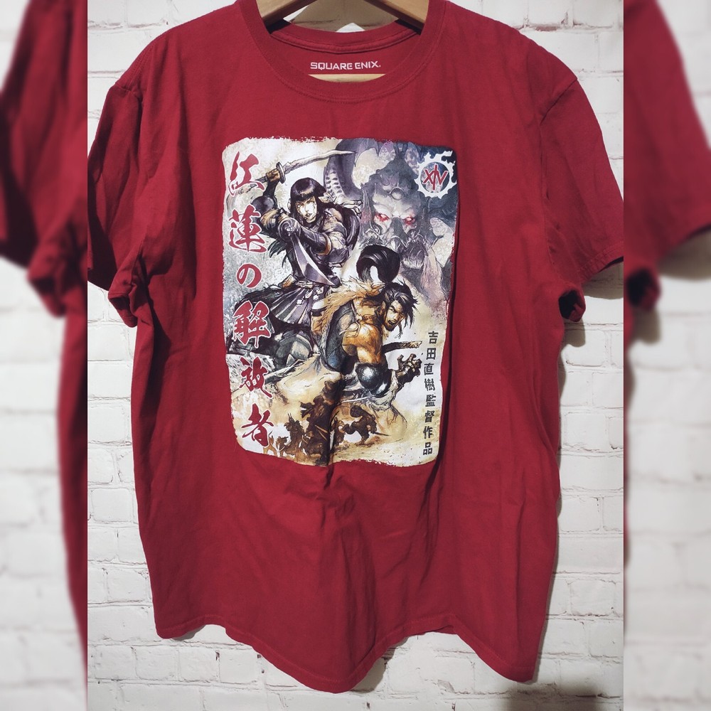 Final Fantasy 14 XiV final fantasy festival 2018 las Vegas t shirt rare🔥