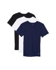 Polo Ralph Lauren Men’s Slim Fit W/ Wicking 3-Pack Crew Cotton Undershirts Small