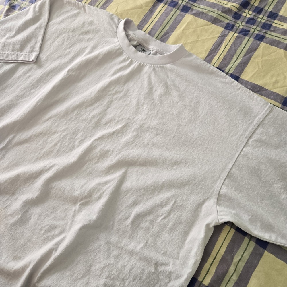 PRO CLUB Heavy Weight Short Sleeve White Shirt