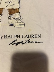 Classic Polo Ralph Lauren Polo Bear Preppy Outfit Graphic White T Shirt