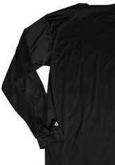 Badger Sport Men’s Size Medium Shirt Black Long Sleeve Moisture Wicking