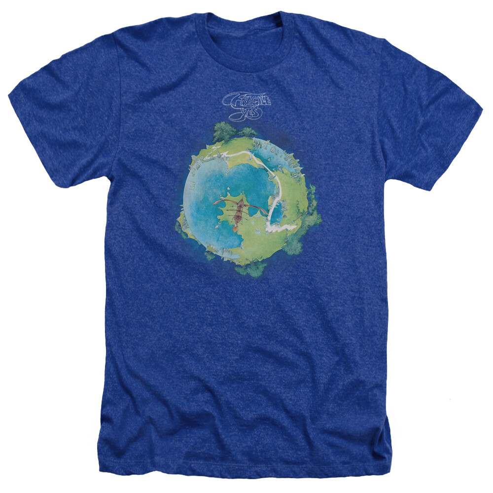 YES FRAGILE COVER Licensed Adult Men’s Heather Band Tee Shirt SM-3XL
