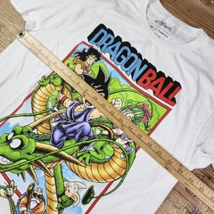 DRAGON BALL Mens T Shirt Graphic Tee White Goku Size M (38/40)