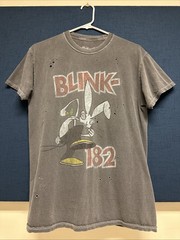 Blink 182 Shirt Original Size S/M Dude Ranch Enema Of The State Cheshire Cat +44