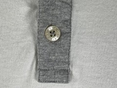 Arizona Jean Mens Shirt Extra Large Henley Two Button Cotton Stretch Multi 4th