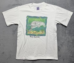 Vintage 1997 Manatee Ocean Boca Grande Soft As A Grape Single Stitch T-Shirt M