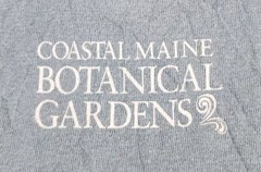 Coastal Maine Botanical Gardens Shirt Mens Large Common Raven Bird ME Adult A13
