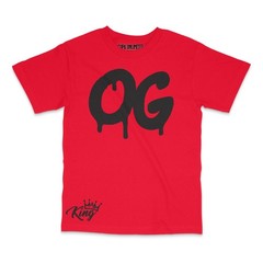 Urban Hip Hop Design Style Black Men’s T Shirt OG King Graffiti Graphic Tees