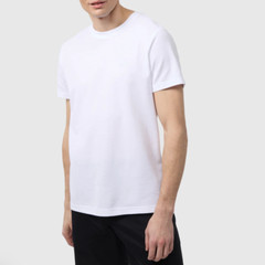 *NEW* Men Psycho Bunny Stanford Pique Graphic Tee WHITE (B6U340B200 100)