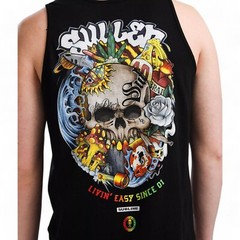 Men’s Sullen Art Co Subliminal Sublime Band Black Y2K Tank Top T-Shirt S-XXL