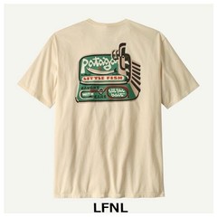 Patagonia Men’s Aquatic Action Organic T – 37801 LFNL size M, Small Imperfection