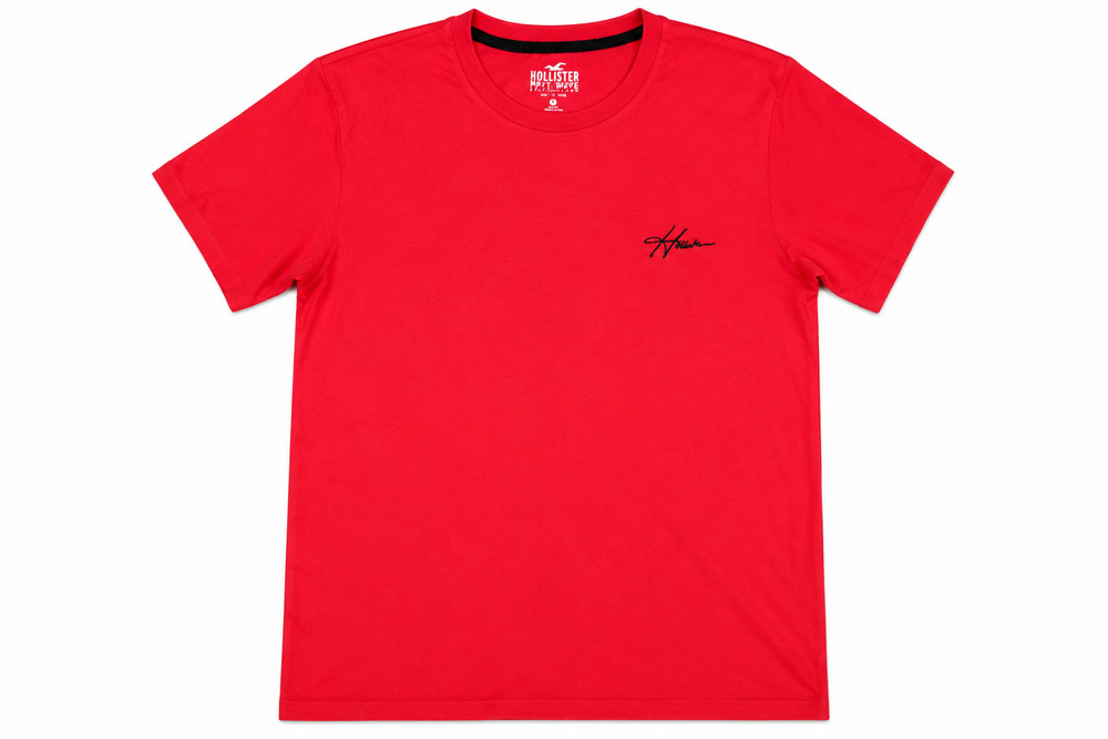 Mens Medium Hollister Must Have Collection Red Sleeveless Tee Shirt