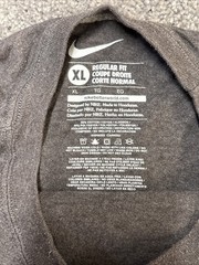 Nike “Nice As” Regular Fit T-Shirt • Gray/Neon Yellow • Men’s XL