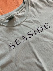 Comfort Colors Seaside Florida Long Sleeve Shirt Teal Blue Small