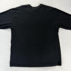 Vintage Nike Shirt Mens XL Black Long Sleeve Center Swoosh Logo embroidered Tee